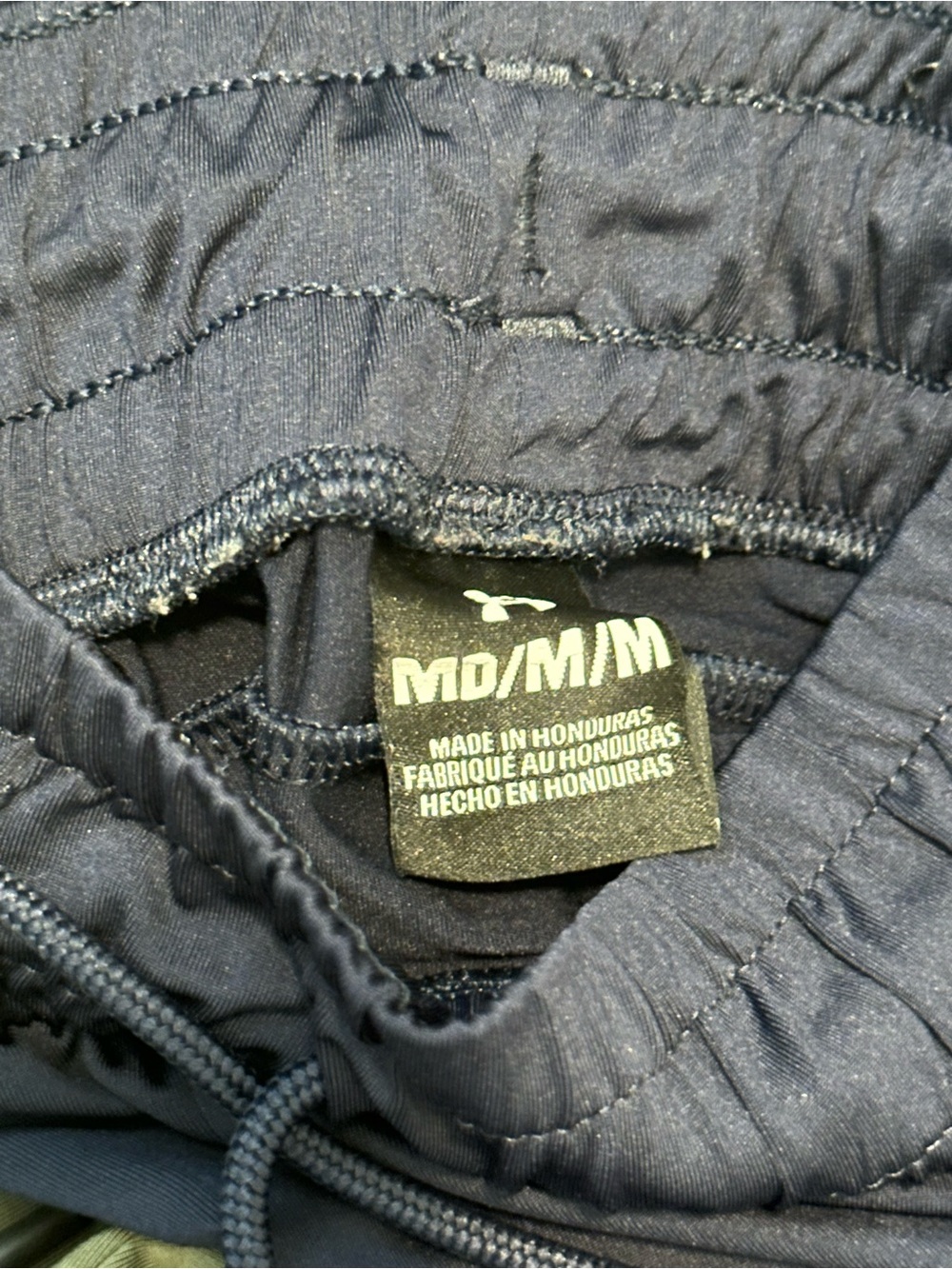 Under Armour Kids Joggers in Olive Green & Navy - Picture 3 of 3